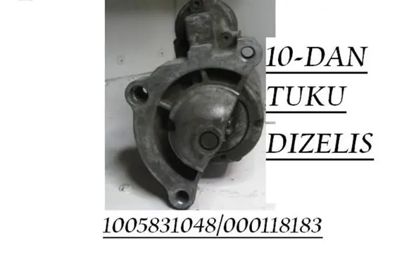 Peugeot Partner Starter motor 1005831048 000118183