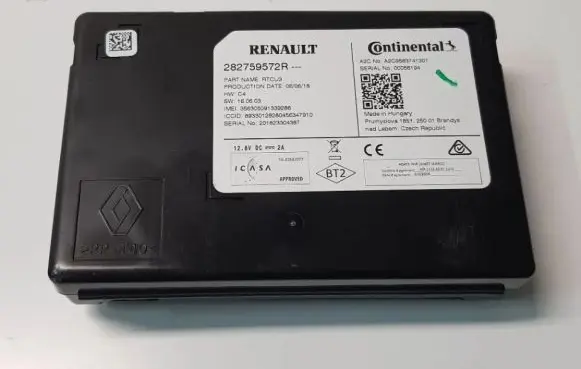 Renault Kadjar Trunk lid opening control unit 