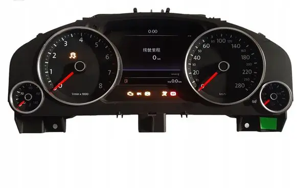 Volkswagen Touareg II Speedometer (instrument cluster) 7P6920882L