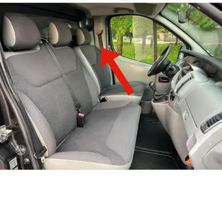 Opel Vivaro Front seatbelt 696515A 59764 7282017