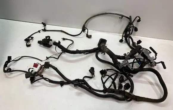 Volkswagen Touareg II Engine installation wiring loom 7P6971610AB