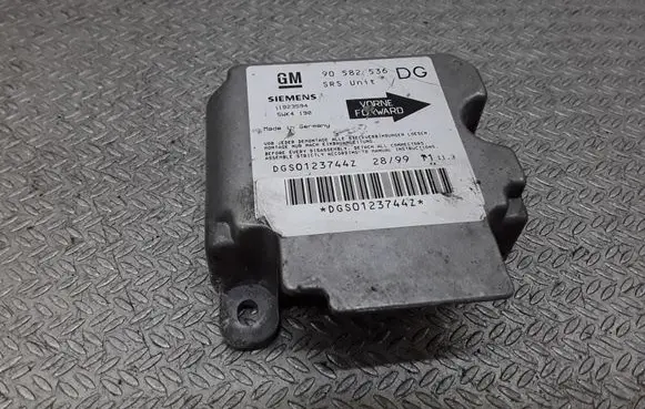 Opel Zafira A Airbag control unit/module 90582536DG 5WK4190
