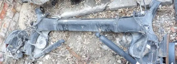 Nissan Qashqai Rear axle beam 