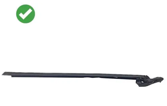 Volkswagen Eos Rear door glass trim molding 1Q0853300 1Q0853299 1Q0853300P