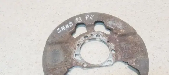 Saab 9-3 Ver2 Front brake disc dust cover plate 12802361