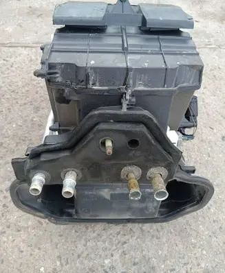 Interior heater climate box assembly