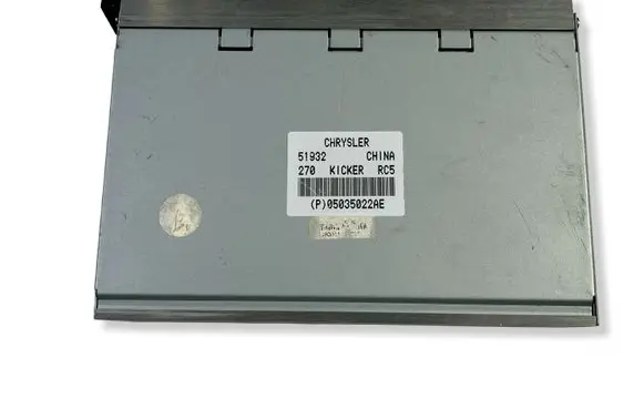 Dodge Challenger Sound amplifier 05035022AE