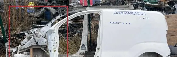 Peugeot Bipper Front quarter panel 