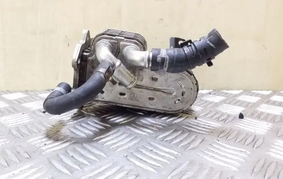 Audi A6 S6 C6 4F EGR valve cooler 059131512H 059131133H