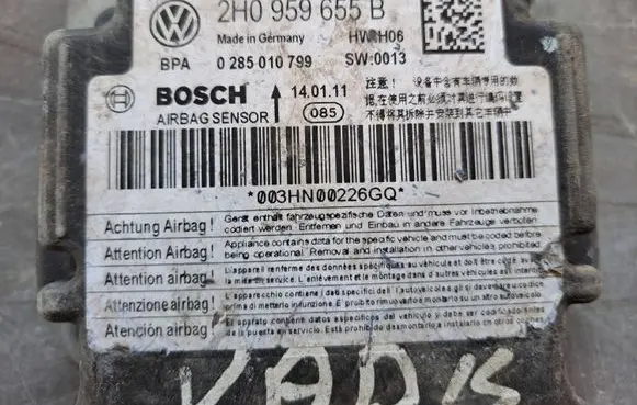 Volkswagen Amarok Airbag control unit/module 2H0959655B 0285010799