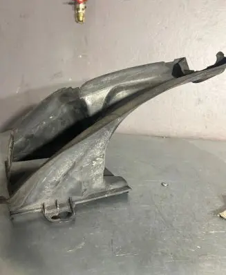 Audi A6 S6 C6 4F Intercooler air channel guide 4F0145334C