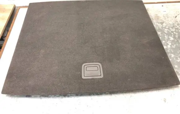 Audi Q3 8U Trunk bottom trim panel 