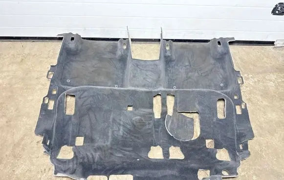 Volkswagen Touareg III Rear floor carpet liner 760863367B