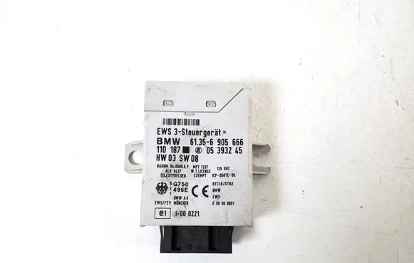 BMW 5 E39 Immobilizer control unit/module 61356905666