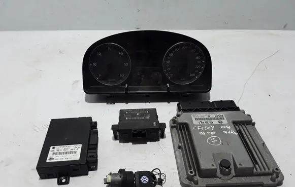 Engine ECU kit and lock set
