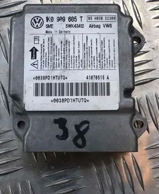Volkswagen Golf V Airbag control unit/module 1K0909605T