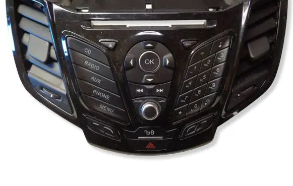 Ford Fiesta Head unit multimedia control C1BT18K811PA 7C81F948 17006881
