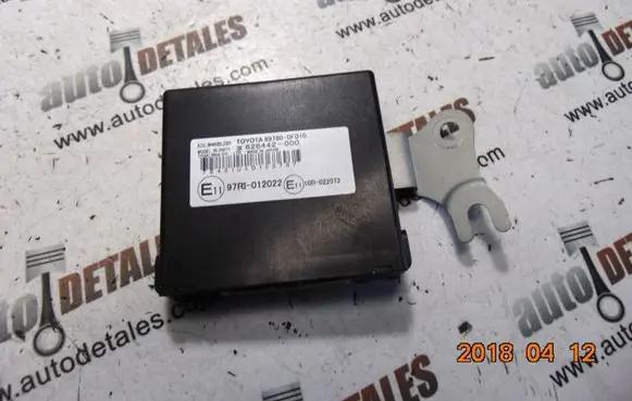 Toyota Corolla Verso AR10 Immobilizer control unit/module 897800F010