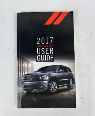 Dodge Durango III Owners service history hand book 