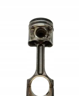 Piston with connecting rod