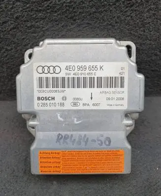 Audi A8 S8 D3 4E Airbag control unit/module 4E0959655K 4E0910655E 0285010188