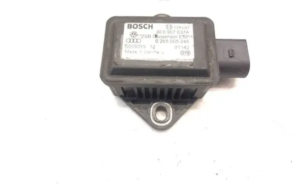 Audi A6 S6 C5 4B ESP acceleration yaw rate sensor 8E0907637A 0265005245