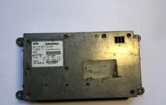 BMW 7 E65 E66 Phone control unit/module 6931712 84116931712 11585217