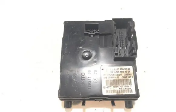 Mercedes-Benz C W205 Climate control unit A2059009230 5HB01089542 A2059012004