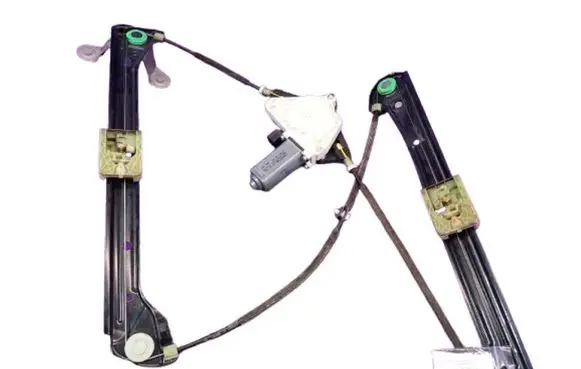 Volkswagen Golf VII Front door window regulator with motor 5G4837462H