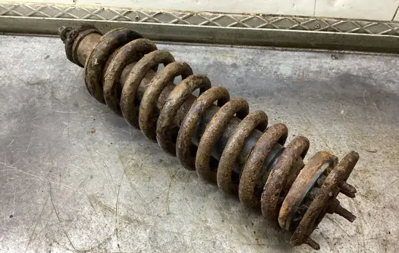 Mercedes-Benz ML W163 Rear shock absorber with coil spring 