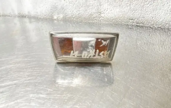 Opel Astra H Front fender indicator light 13252455 13252456