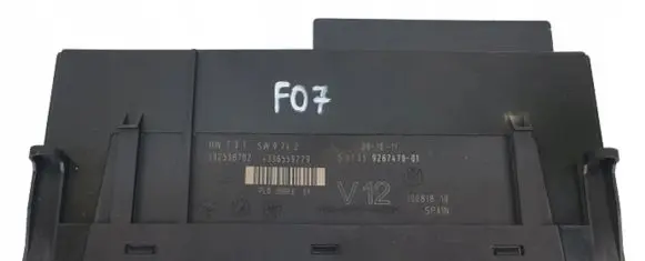 BMW 5 GT F07 Comfort/convenience module 9267470