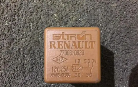 Renault Laguna I Other relay 7700810929 12v.25a