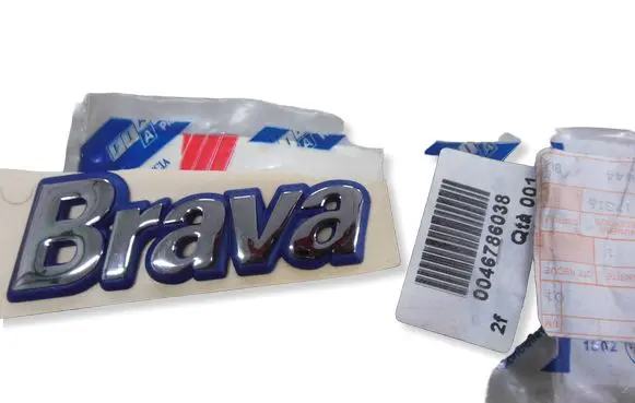 Fiat Bravo - Brava Manufacturers badge/model letters 46786038
