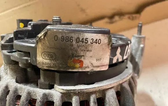 Mitsubishi Lancer VIII Generator/alternator 0986045340