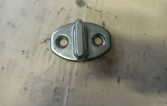 Volkswagen PASSAT B6 Front door lock loop/hook striker 3c0837033b