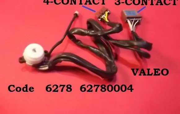 Rover 214 - 216 - 220 Ignition lock contact 6278 62780004