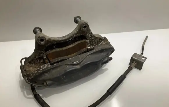 Tesla Model S Front brake caliper