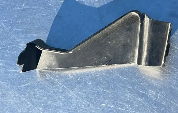 Rear bumper lower part trim
