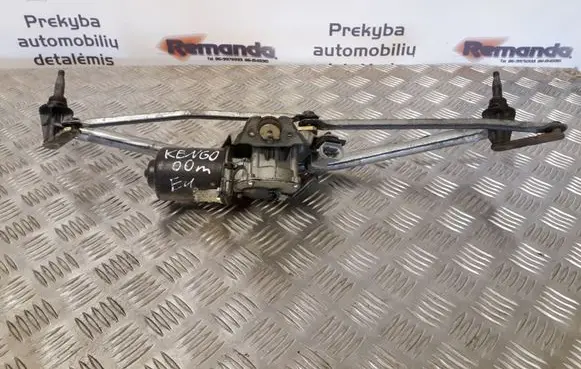 Renault Kangoo I Front wiper linkage and motor