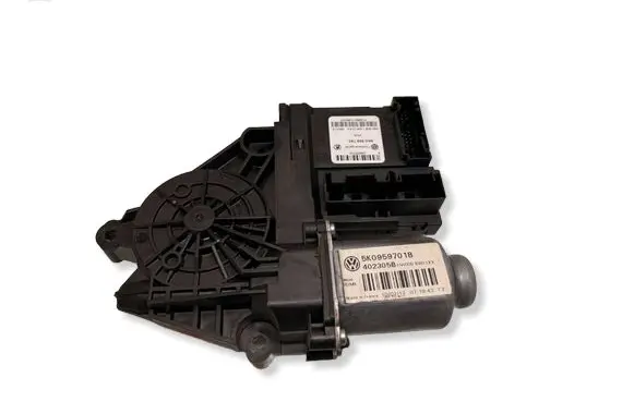 Volkswagen Golf VI Front door window regulator motor 5K0959701B 5K0959793
