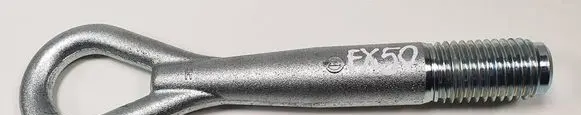 Infiniti FX Towing hook eye 