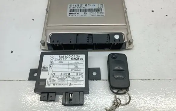 Mercedes-Benz A W168 Engine control unit/module A6681530279 0281010793 1688200426