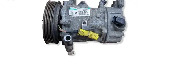Peugeot 207 Air conditioning (A/C) compressor (pump) 9659875780