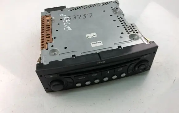 Citroen C3 Radio/CD/DVD/GPS head unit 96643698XT