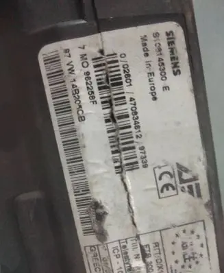 Volkswagen Sharan Comfort/convenience module 7M0962258 470834612 8108145300