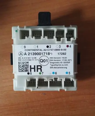 Mercedes-Benz E W213 Door control unit/module A2139001718