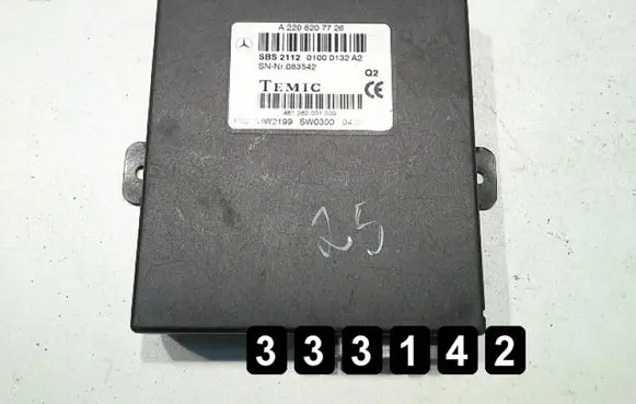 Mercedes-Benz S W140 Engine control unit/module 2208207726