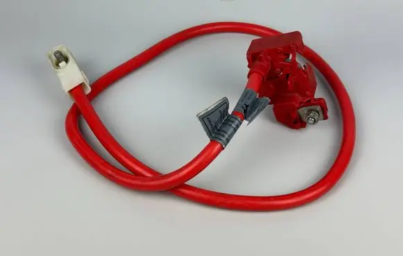BMW 5 E60 E61 Positive cable (battery) 6989782 10304410 7846869