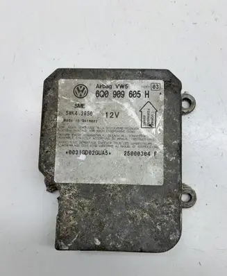 Skoda Fabia Mk1 (6Y) Airbag control unit/module 6Q0909605H 5WK42950